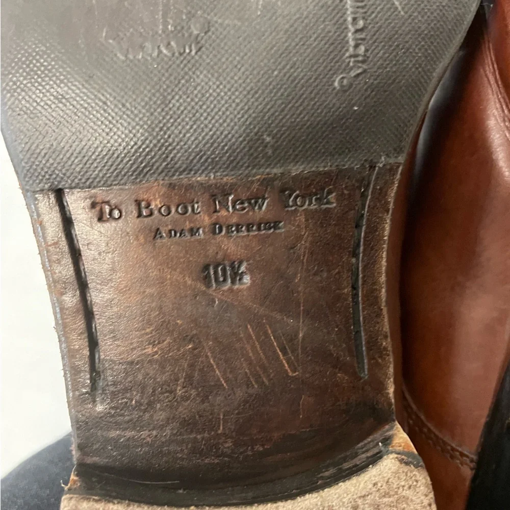 To Boot New York Made in Italy Grant  Double Monkstrap in Brown Size 10.5 D $399